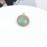 DIY Starry Sky Earrings Necklace Pendant Jewelry Accessories