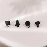 Vintage Triangle Earrings DIY Accessories