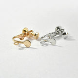 Copper-Plated 18k Real Screw Earring Clips DIY Basic Materials