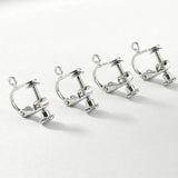 Copper-Plated 18k Real Screw Earring Clips DIY Basic Materials
