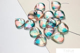 Resin Colored Droplets Pendant DIY Earrings Accessories