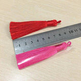 10pcs Cotton Silk Tassel Trim Fringe for Earring Charm DIY Jewelry