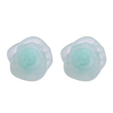 Frosted Beads Medium Beads Rose Flower Beaded Loose Beads