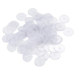 Earring Backs Pads Clear Disc Heavy Safety Stopper Support Pad