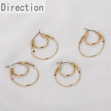 Double-circle Two-layer Beaded Earrings Kit