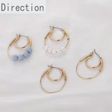 Double-circle Two-layer Beaded Earrings Kit