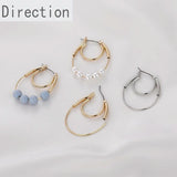 Double-circle Two-layer Beaded Earrings Kit