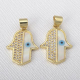 Zircon Charms for DIY Jewelry Making