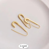 Color-Preserving Copper Plated Zircon Pin Accessories DIY Hand-Made Paper Clip