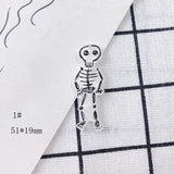 Acrylic Haunted House Ghost Patch Earring Pendant Material