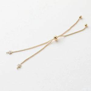 14k Gold-Clad DIY Belt Star Knot Beads Box Chain Jewelry Material