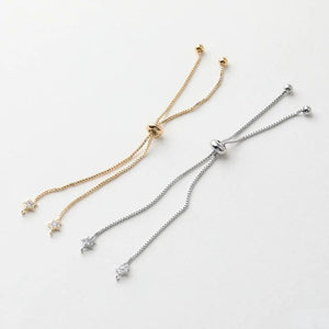 14k Gold-Clad DIY Belt Star Knot Beads Box Chain Jewelry Material