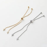 14k Gold-Clad DIY Belt Star Knot Beads Box Chain Jewelry Material