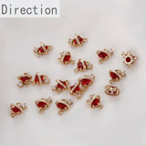 Gold-Plated Zircon Universe Planet Pendant DIY Accessory