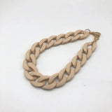 Colorful Resin Chain Acrylic Replacement Strap for Handbag