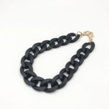 Colorful Resin Chain Acrylic Replacement Strap for Handbag