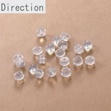 Soft Rubber Ear Plug Silicone Earring Plug Hypoallergenic Anti-Drop Ear Cap Plug
