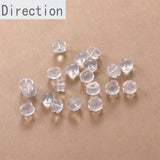 Soft Rubber Ear Plug Silicone Earring Plug Hypoallergenic Anti-Drop Ear Cap Plug