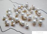 6pcs Natural Shell Hanging Ear Stud Earrings DIY Accessories