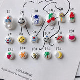 Candy Matte C-shaped Earrings Jewelry Accessories