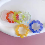 Acrylic Plated Hollow Lace Beads DIY Pendant Accessory