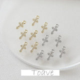 Color-Preserving Zircon Crystal Pendant DIY Earrings Necklace Material