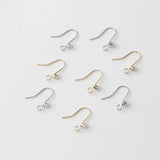 18K Gold Plated Earrings with Diamonds