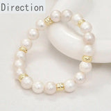 14k Copper Plated Wave Spacer Bead for Bracelet Necklace DIY