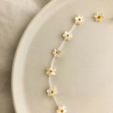 Natural Shell Daisy Beads for DIY Bracelet Necklace