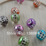 Acrylic Round Spacer Beads for DIY Jewelry Necklace Bracelet 10mm 200pcs