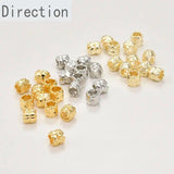 Copper-Plated 14K Beads DIY Bracelet Necklace Earrings