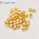 Copper-Plated 14K Beads DIY Bracelet Necklace Earrings