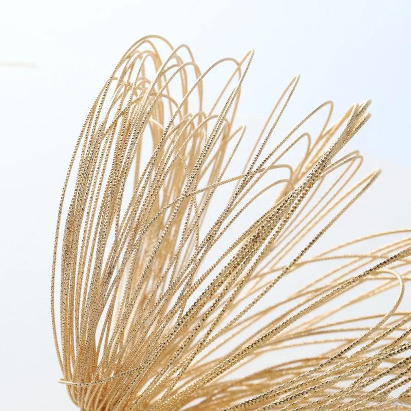 18k Copper-Plated Flower Wire for DIY Jewelry