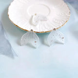 Acrylic Fish Tail DIY Earrings Hairpin Shoe Bag Patch