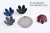 Frosted Matte Flower Petals Bead DIY Jewelry Accessories