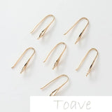 Copper Plated Diamond Earrings DIY Hand-Made Accessories