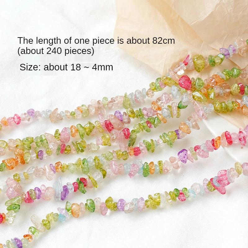 Natural Stone Bead Chain for Earrings DIY Jewelry