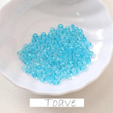 4mm Pure Glass Rice Beads for DIY Bracelet Necklace