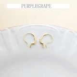 18K Gold-Clad Line Drawing Face Earrings