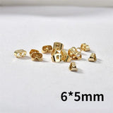14k Bag Butterfly Ear Plug Earring Accessories DIY Material