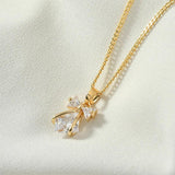 18K Copper Plated Melon Seed Buckle DIY Necklace Bracelet Accessory