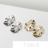 Hollow Wave Copper Pendant Hanging Plated DIY Earring Necklace