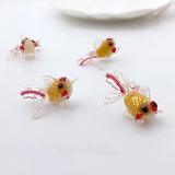 Goldfish Pendant Chinese DIY Earrings Hairpin Material