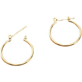 14k Color-Preserving Round Earrings DIY Jewelry Accessories