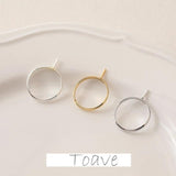Electroplating Pearl Half-Hole Pin DIY Ring Shank Material