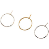 Electroplating Pearl Half-Hole Pin DIY Ring Shank Material