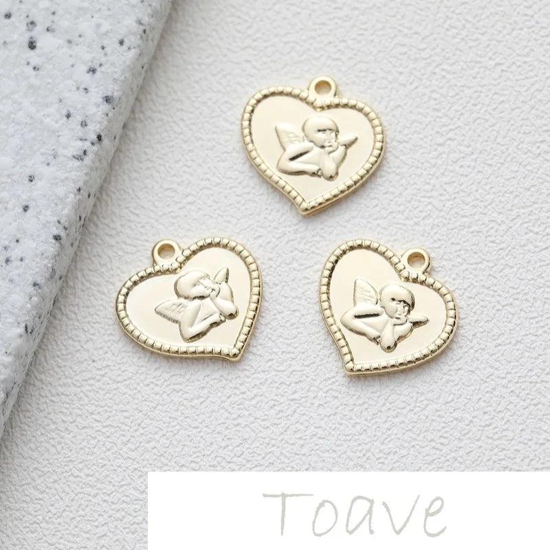 Love Heart Angel DIY Necklace Earrings Bracelet Kit