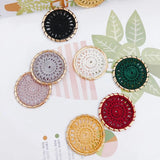 DIY Cloth Weaving Dream Catcher Earring Accessories 4pcs