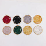 DIY Cloth Weaving Dream Catcher Earring Accessories 4pcs