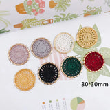 DIY Cloth Weaving Dream Catcher Earring Accessories 4pcs